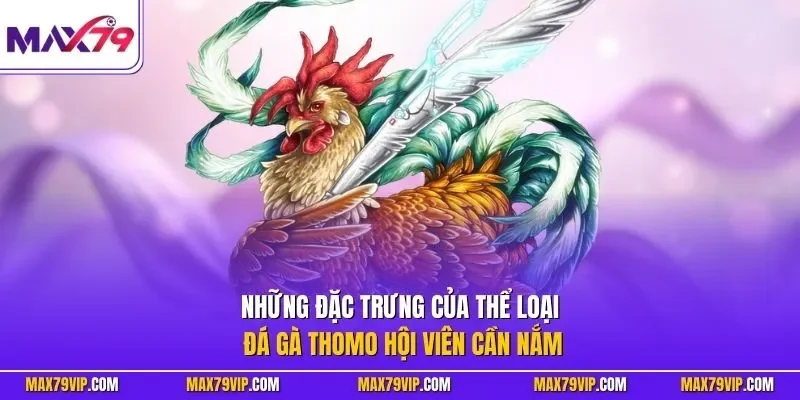 Những đặc trưng của thể loại đá gà Thomo hội viên cần nắm